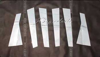 

Car Styling Stickers 6PCS Stainless Steel B Pillar Cover Trim For Jeep Cherokee 2014+