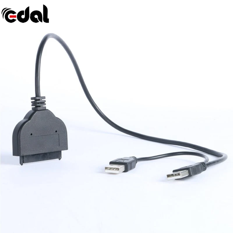 Высококачественный переходник с USB 2 0 на SATA 7 + 15 Pin 22 5 для домашних электронных