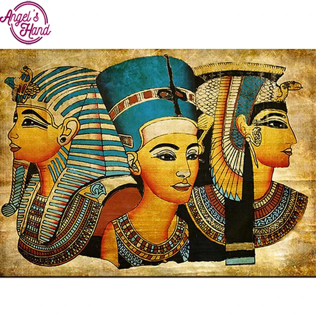 5d diy Diamond Painting Egypt cross stitch kits Diamond crystal Mosaic