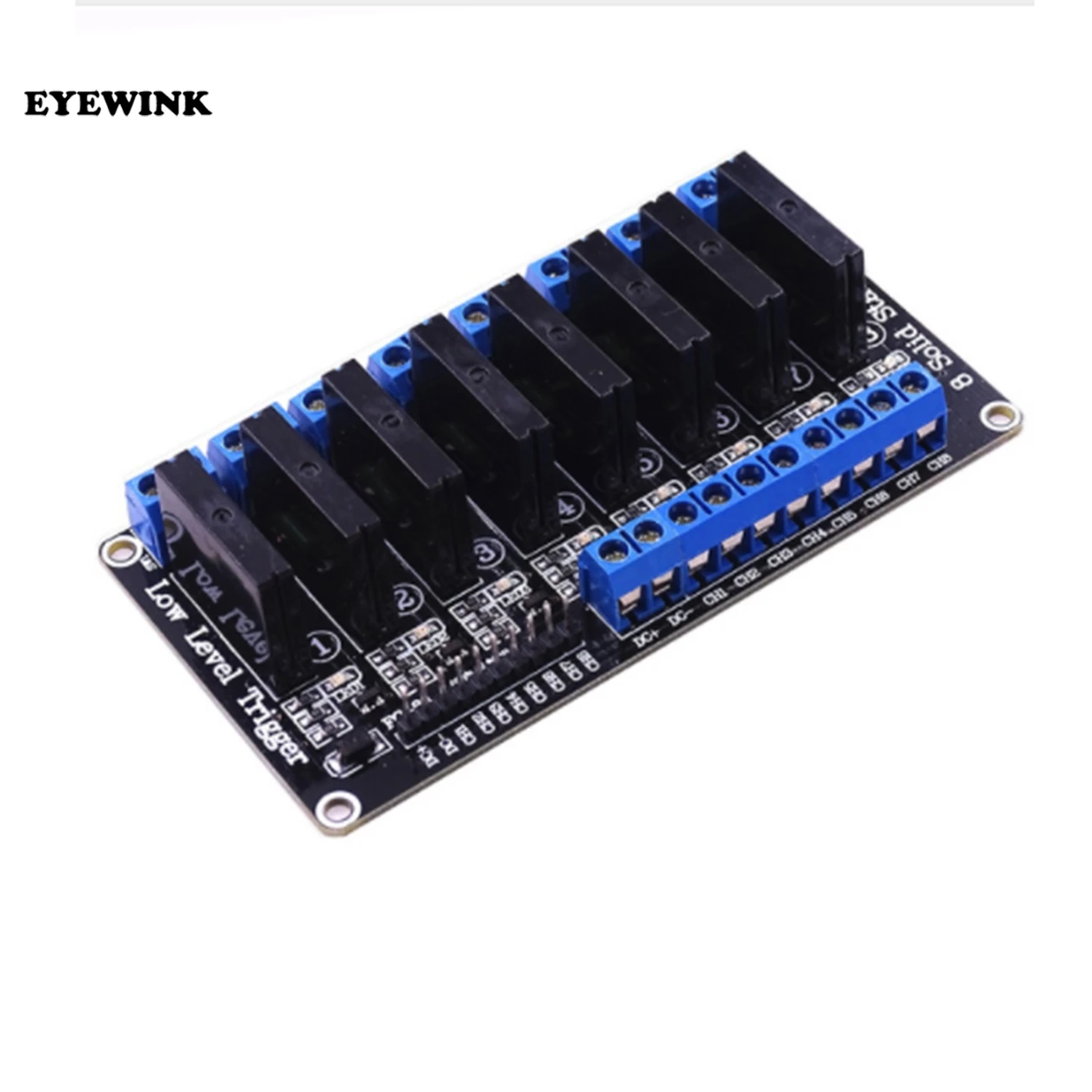 

New High Stability 8 Channel 5V DC Relay Module Solid State low level SSR AVR DSP