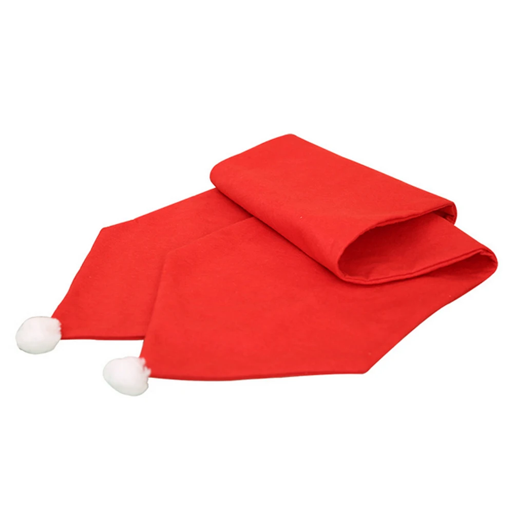 Christmas Non-woven Fabrics Tablecloth Table Runner Elegance Chair Yarn Party Wedding Decor Runners | Дом и сад
