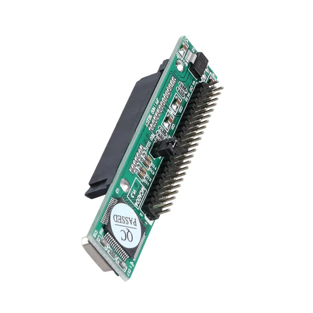 2.5 Inch HDD SSD Serial ATA 7+15P Female to 44 Pin Male PATA IDE Port Adapter Card 2.5\