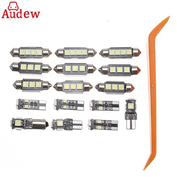 

16pcs white Car LED Light Canbus Interior lamp package for VW Passat B6 2006-2010