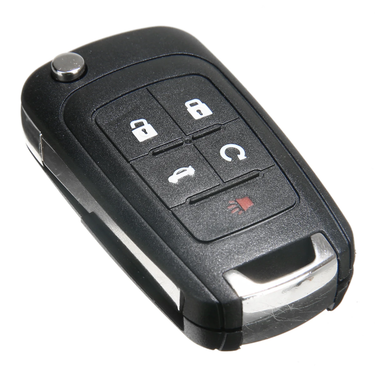 1pcs Remote Key Fob Case Shell 5 Button Flip for Chevrolet Camaro Cruze Equinox High Quality