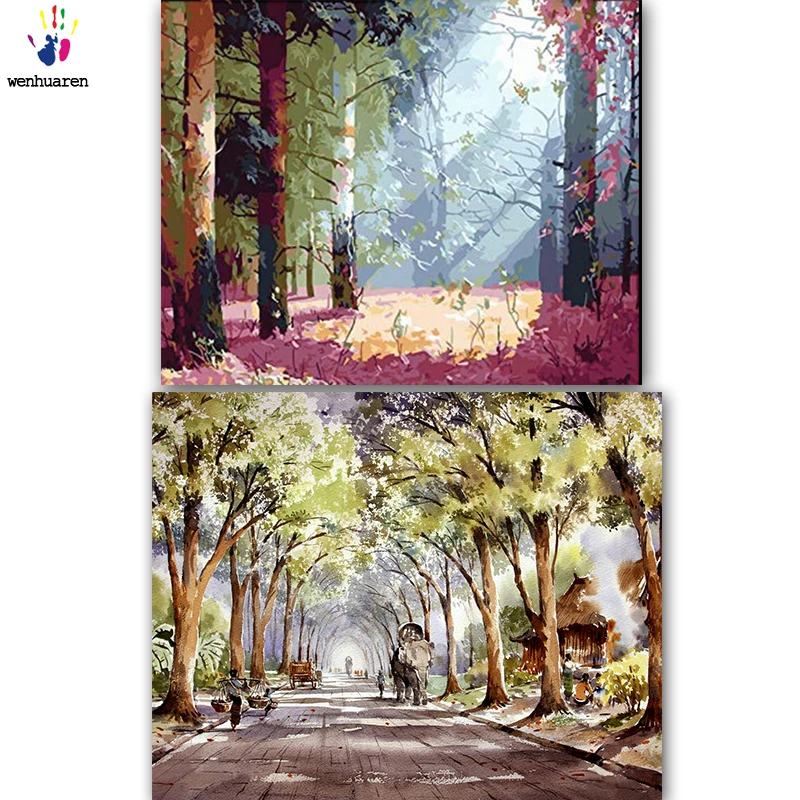 

DIY colorings pictures by numbers with colors Different beauty picture drawing painting by numbers framed Home