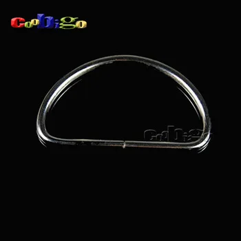 2pcs~1000pcs pack Metal Silver D Ring Buckle 2" (48mm) Webbing Leather Craft Bag Parts Backpack Garment Accessorise #FLQ016