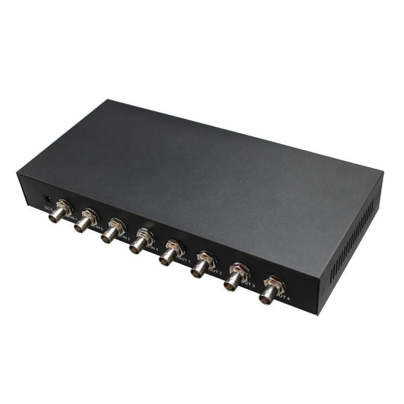 Wiistar SDI Matrix Switch 4X4 SDI Switcher Splitter 4 In 4 Out 1080P Video RS232 Ethernet IR Remote Control