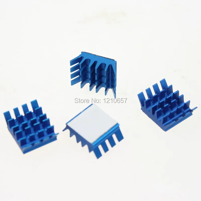 Monte de Alumínio do Dissipador de Calor para Motherboard Chip de Radiador Memória Ram Mos ic Chipset 200 Pcs Ddr Vga - Imagem 2
