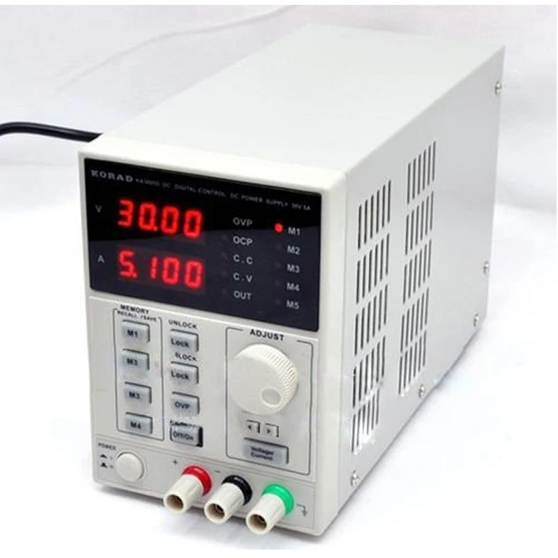 KORAD KA3005D-прецизионный Регулируемый источник питания постоянного тока 30 V, 5A