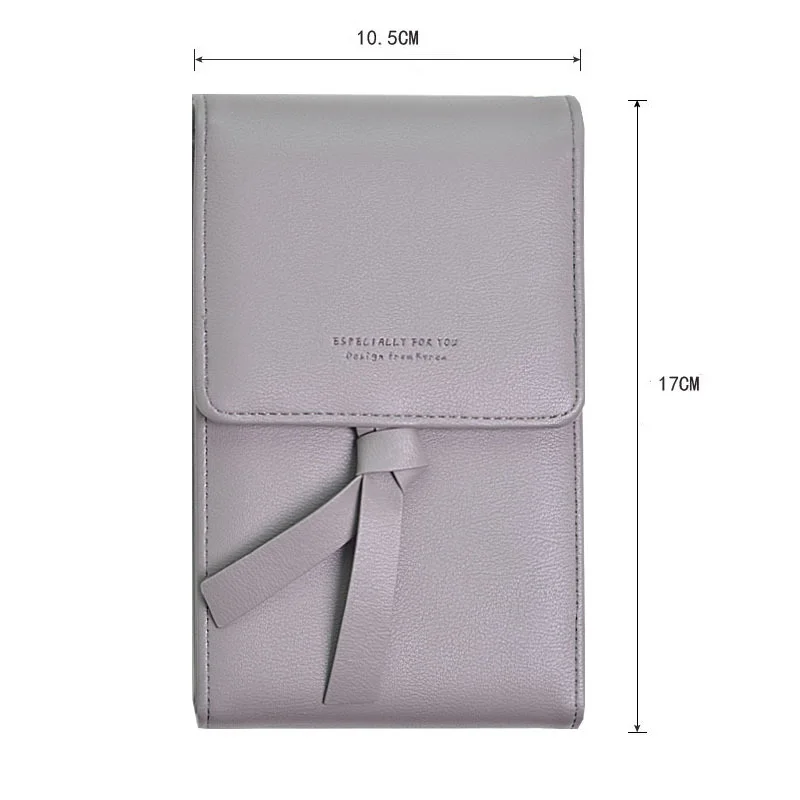 TOKOHANSUN женская сумка для samsung Galaxy S9 Роскошный чехол-накладка для samsung S10 S8 из искусственной кожи кошелек сумка Универсальный чехол для телефона - Цвет: XKB-811 gray