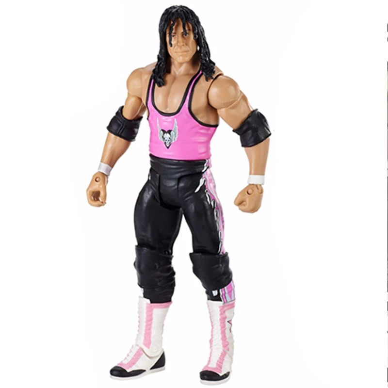 Wrestling Wrestler Bret Hart Action Figure Toy Doll Brinquedos Figurals