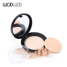 Wodwod основа для макияжа фиксирующая пудра прессованная пудра долговечная Отделка Макияж контроль масла естественное осветление Отбеливание Набор