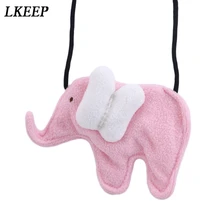 Кошельки для девочек, сумка для девочек, женская сумочка для малышей, Детский кошелек со слоном, Детская сумка на плечо, Bolso