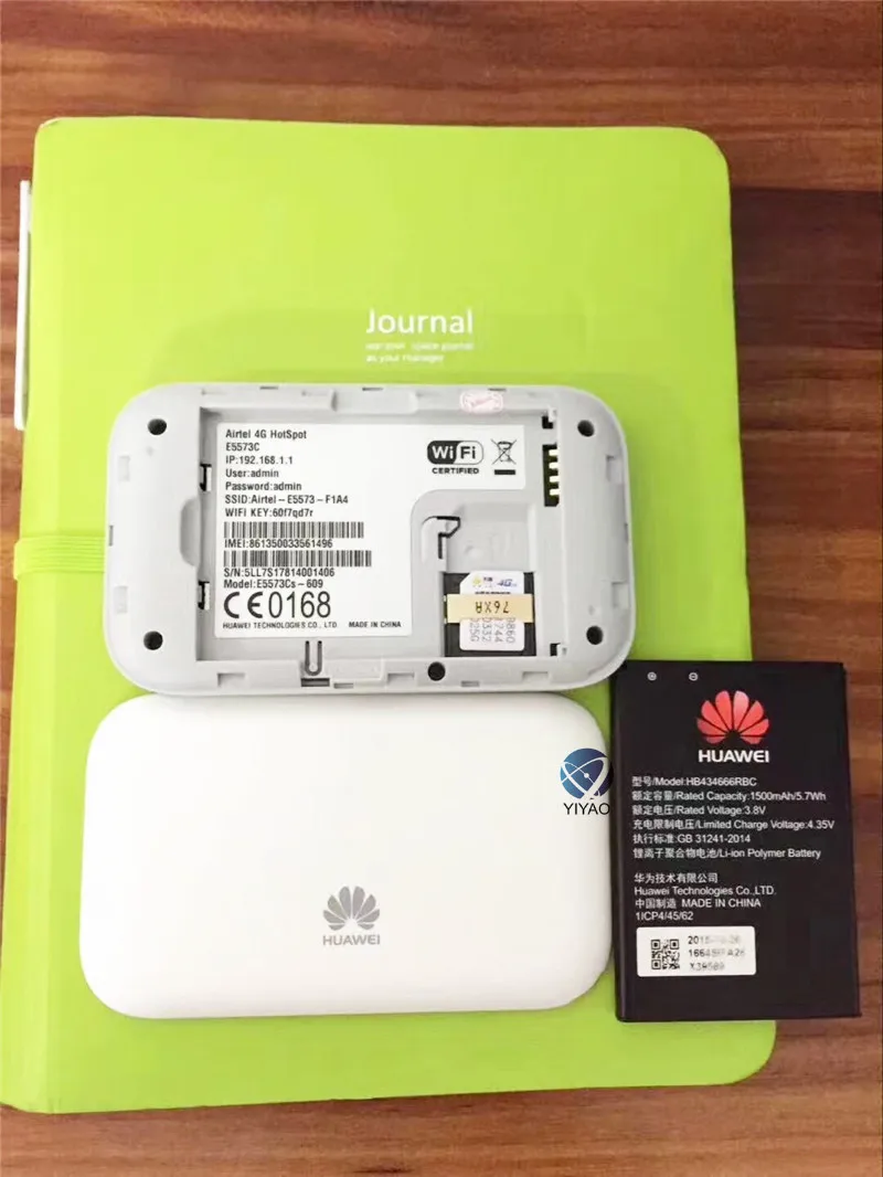 Разблокированный huawei E5573 E5573Cs-609 LTE FDD 150 Мбит/с 4G Карманный Wi-Fi роутер карманный мобильный маршрутизатор точки доступа