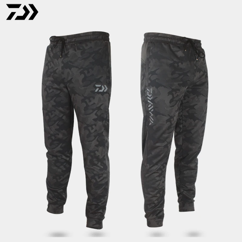 Daiwa Брюки камуфляжные уличные спортивные брюки мужские брюки для рыбалки антистатические анти-УФ быстросохнущие ветрозащитные дышащие брюки