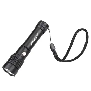 

3-Modes Usb Rechargeable LED Flashlight Torch for Outdoor lighting using 18650 Battery