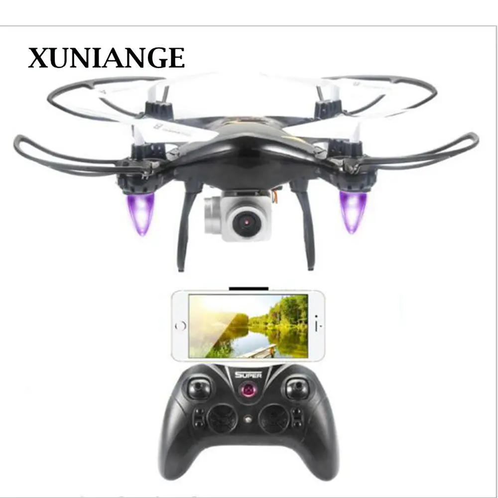 

XUNIANG200W cross-border Amazon explosion toy Super long life fixed height WIFI map aerial shooting drone quadcopter