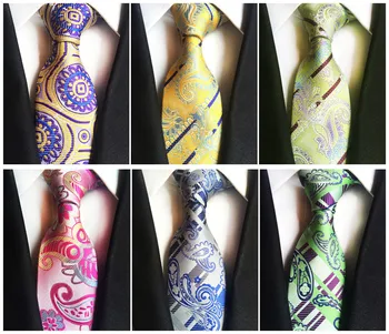 

Unique Design Polyester Jacquard 8 Cm Paisley Tie 2020 Fashion Explosion Official Formal Occasion Business Wedding Groom Tie