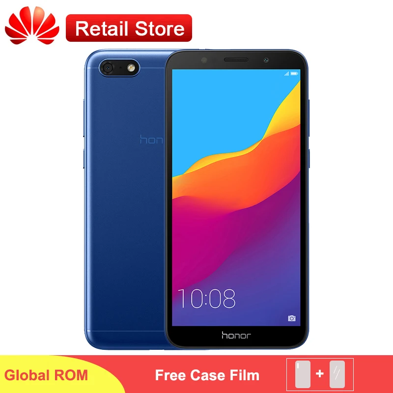 

Honor 7 Play Smartphone Global ROM 5.45" Display MT6739 Quad Core Android 8.1 13MP/5MP Dual Camera 3020mAh Face ID Phone