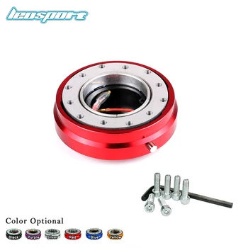 

Thin Version 6 Hole Steering Wheel Quick Release Hub Adapter Snap Off Boss kit