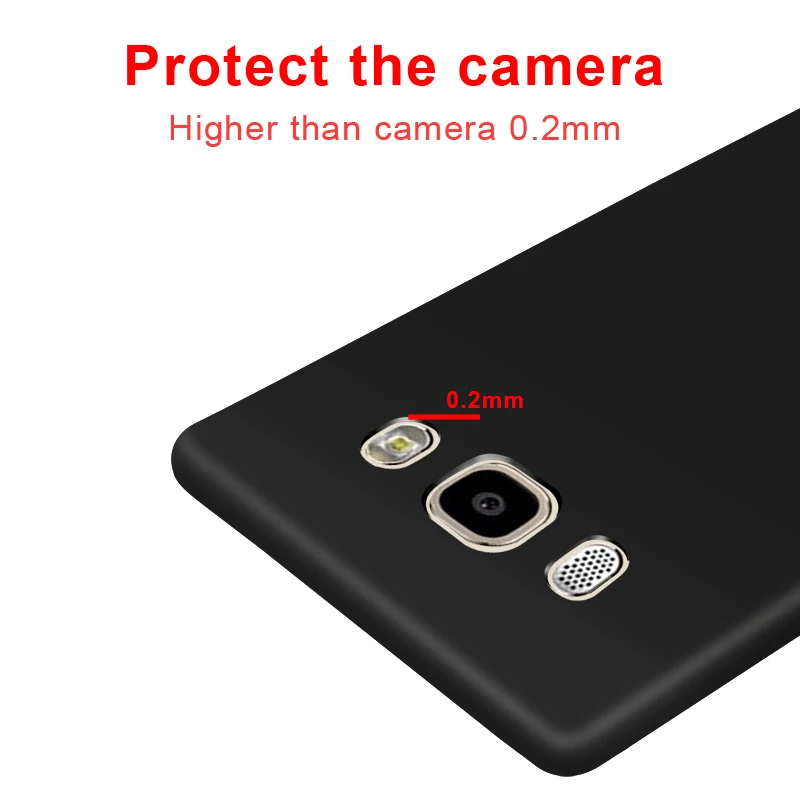 Jderv Clear Case For Samsung Galaxy J3 2016 Silicone Cover Case For Samsung J3 J5 J 3 2016 2015 360 Black Phone Cover Cases      (5)