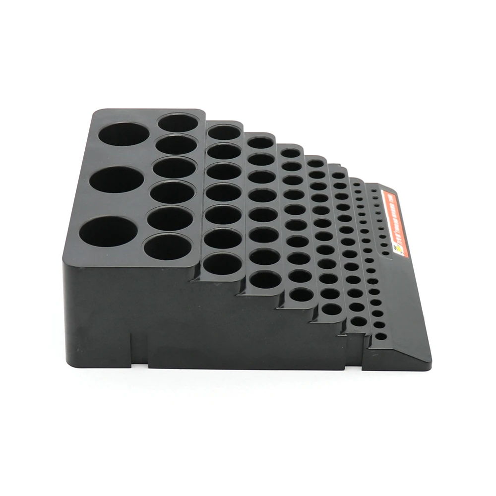 1Pc 85 Holes Tool Milling Cutter Storage Box CNC Tool Accessories Placement Rack 