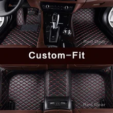 Custom fit автомобильные коврики для Land Rover Range Rover L322 L405 спортивные 3D heavy duty автомобильные аксессуары коврики с облицовочными вставками(2002