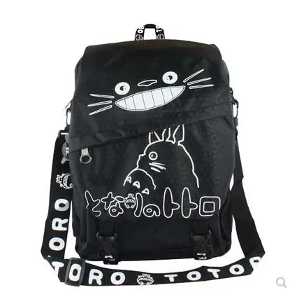 

New fashion Anime totoro large capacity nylon waterproof cartoon unisex backpack school student travel bag school bag