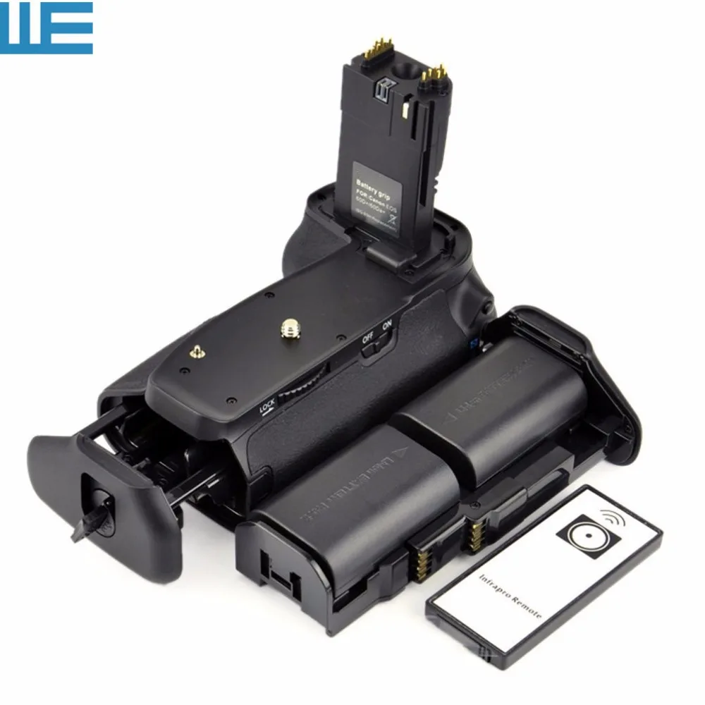 

BG-E9 Battery Grip+IR Remote Control+LP-E6 Battery Holder+AA Battery Holder +2XLP-E6 Batteries for Canon EOS 60D, 60Da Cameras