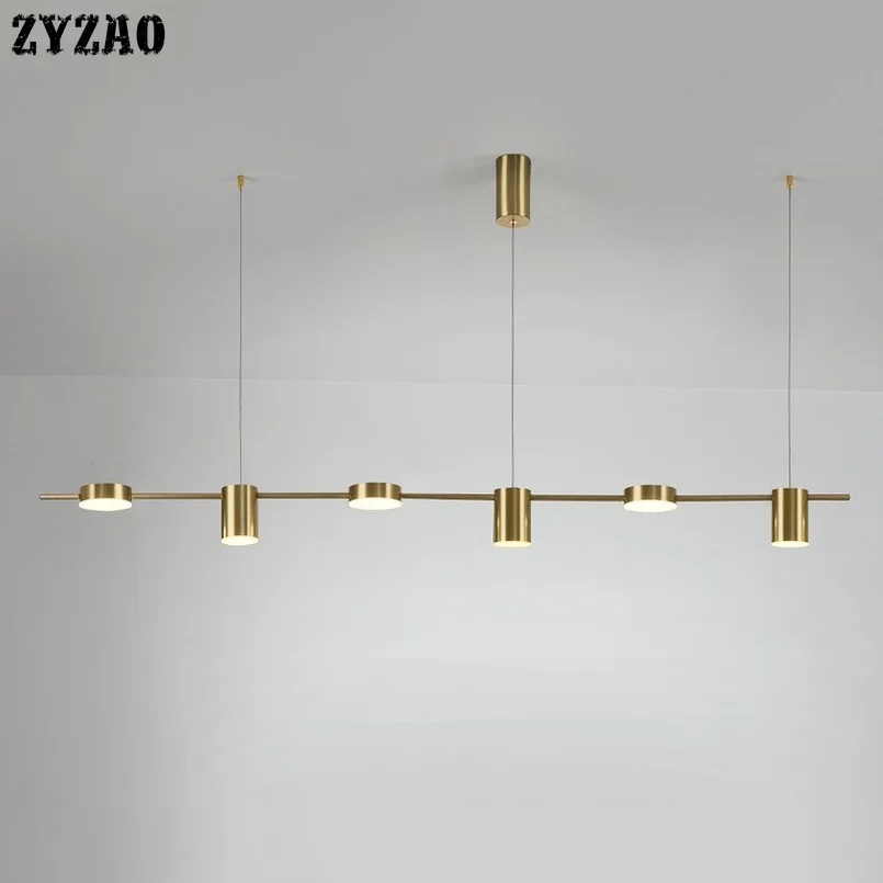 modern copper pendant light