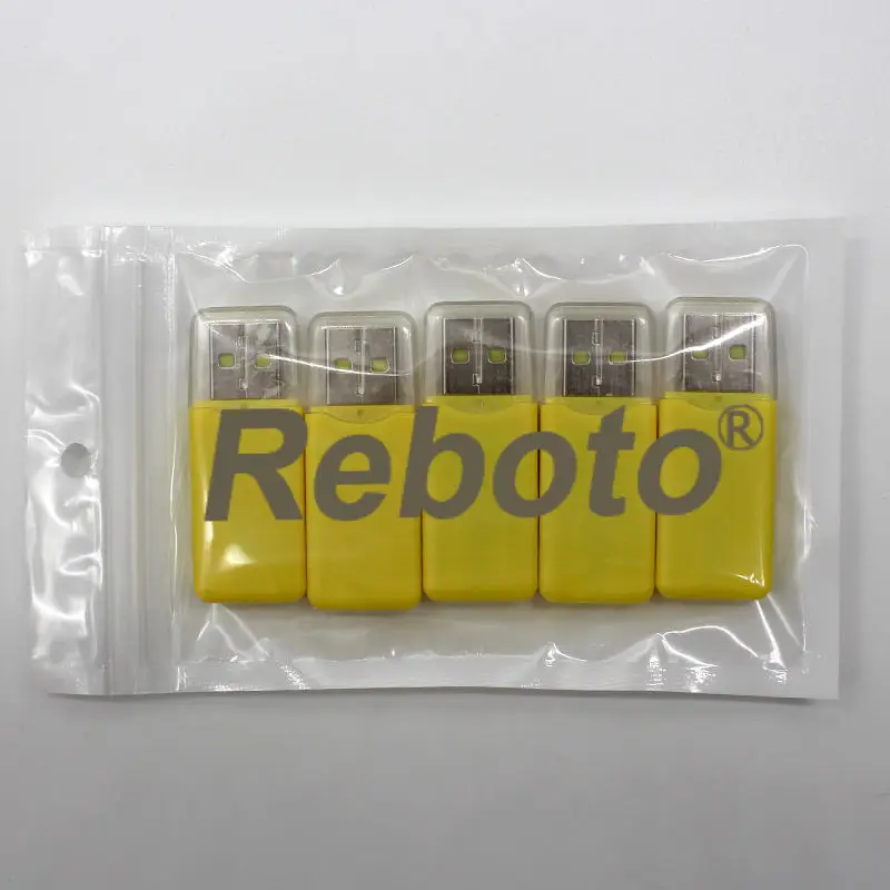 

5 Pcs/Lot High Speed external Flash TF Microsd adapter Yellow memory card reader