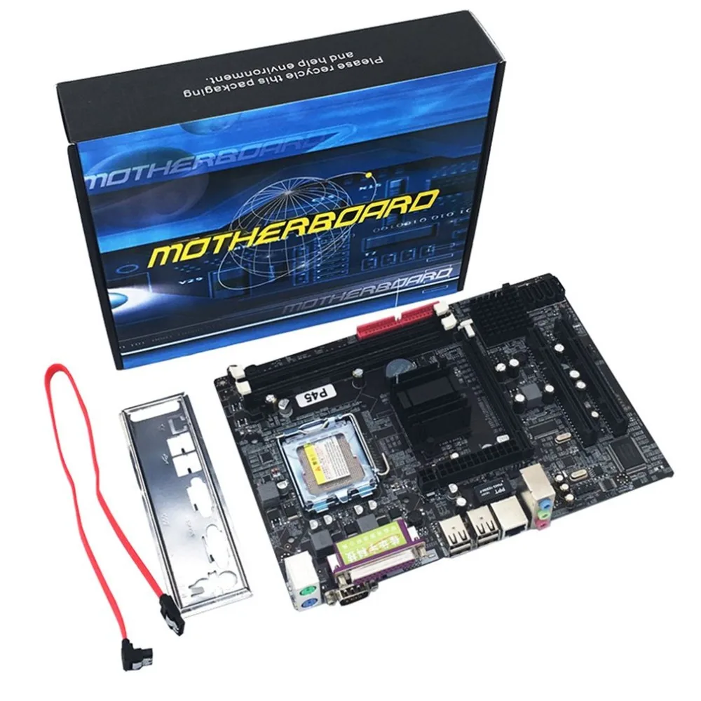 

Professional Mainboard P45 Socket LGA 771 DDR3 Memory 8GB Computer Motherboard Support Xeon CPU 6-channel Audio Chip