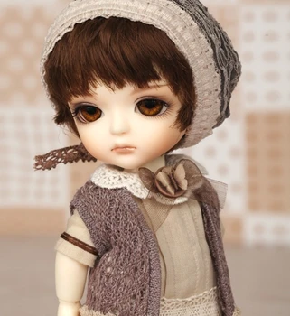 

1/8 ai yosd mie BJD Doll BJD/SD Fashion LOVELY model Resin Joint Doll For Baby Girl Birthday Gift random eyes