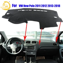 Easysee коврик на приборную панель тире коврики козырек от солнца приборная панель ковровые покрытия для Volkswagen New Polo 2011 2012 2013