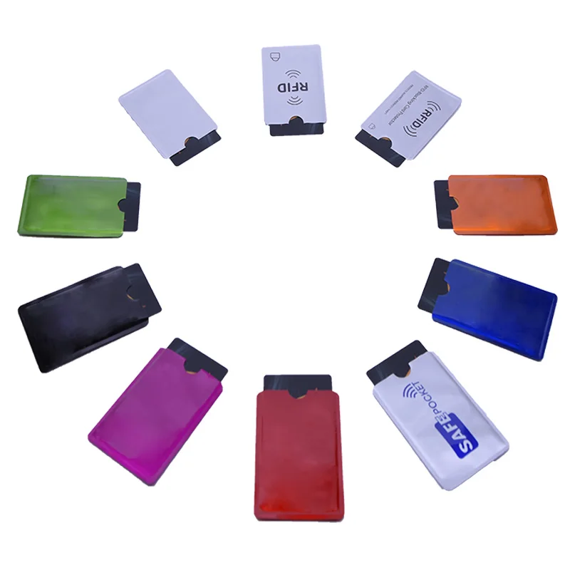 

20Pcs/Set RFID Shielded Sleeve Card Blocking 13.56mhz IC RFID Card Protection NFC Security Card Prevent Unauthorized Scanning