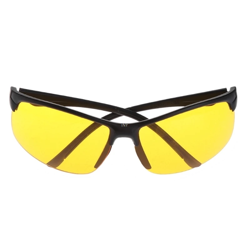 Очки ночного видения для рыбалки, велоспорта, уличные солнцезащитные очки, желтые линзы, Защита унисекс, UV400, очки для рыбалки, INY