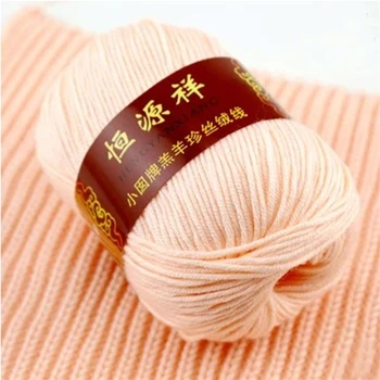 

300g/Lot cashmere knitting crochet yarn Baby Wool Yarns Soft Warm Hand Knit Woolen thread Eco-Friendly Dyed haak garen katoen