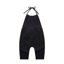 Горячая Распродажа, Новые комбинезоны для девочек, летние модные детские комбинезоны на лямках для маленьких девочек, хлопковые комбинезоны, штаны-шаровары, одежда для девочек