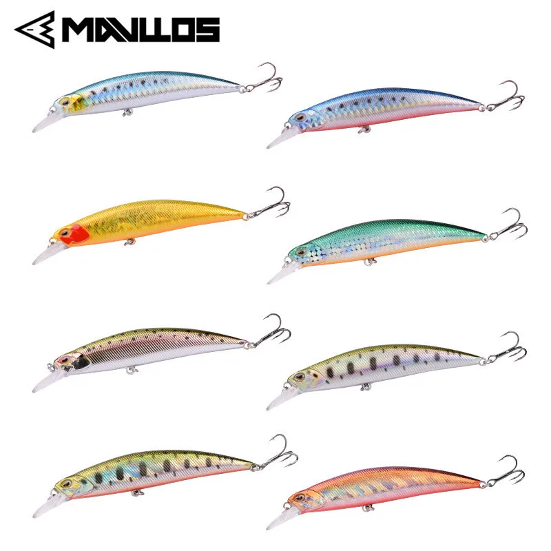 

Mavllos Long Shot Sink Fishing Bait Lure 95mm 15g Professional Minnow Fishing Bait Suitable For Casting Hard Bait Fishing Lure