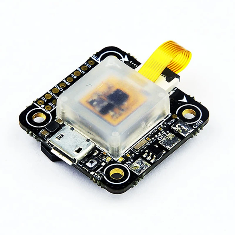 

F4 Corner Nano Flight Controller Board With Damping Box ICM20608 / MPU6000 IMU For RC FPV Racing Drone