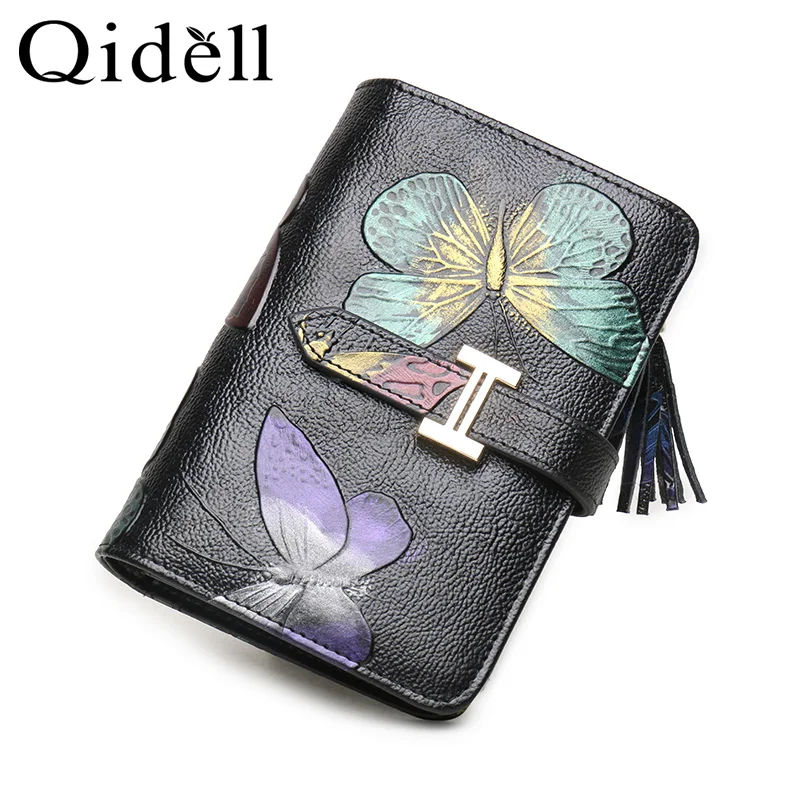 

2018 New Arrival K651 Short-style Version Genuine Leather Women Small Standard Wallets with Animal Prints