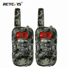Пара Мини Walkie Talkie для детей Retevis RT33 0,5 Вт PMR 446 мГц PMR446/ФРС Портативный 2 способ радио зарядка через usb VOX КВ трансивер
