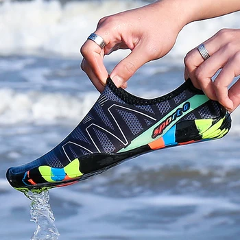 

Men's Sneakers Swim Shoes Barefoot Shoes Women Sea Beach Surfing Water Sports Aqua Shoes Wading Footwear Casual Shoes
