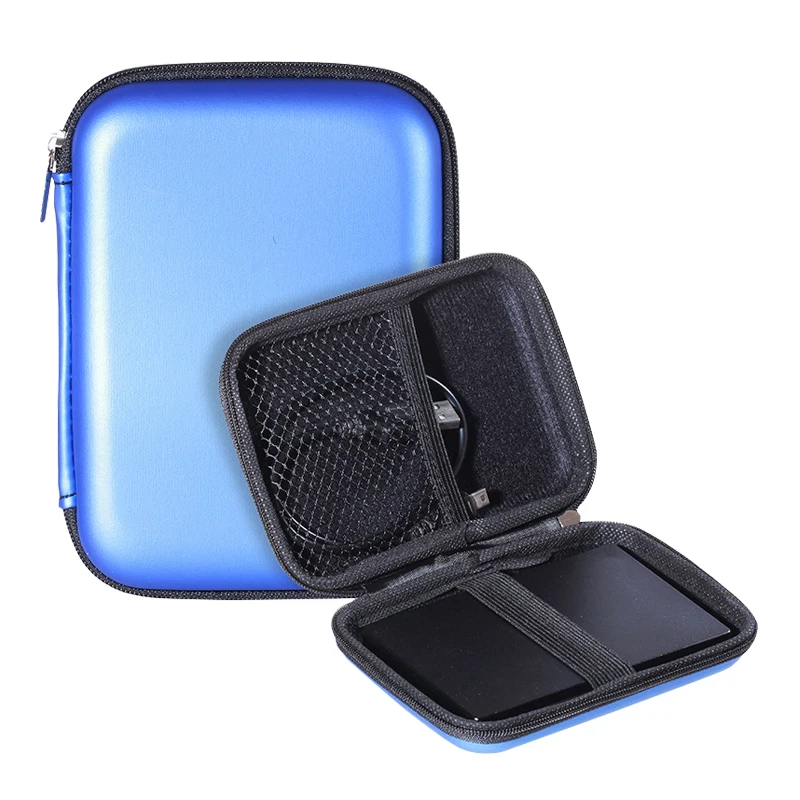

EVA Portable 2.5 Inch Mobile Hard Disk Protection Package Digital U Disk Data Line Organizer Travel Accessories For Charger Case