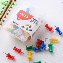 50 шт./лот, цветные значки для рукоделия, для рисования ногтей, для карт, пробковая доска, значки, канцелярские принадлежности для офиса, школы