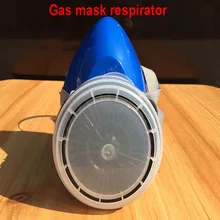 Высокое Качество респиратор противогаз синий резиновый структура+ угольный защитные маски краской пестицидов фильтр Маска