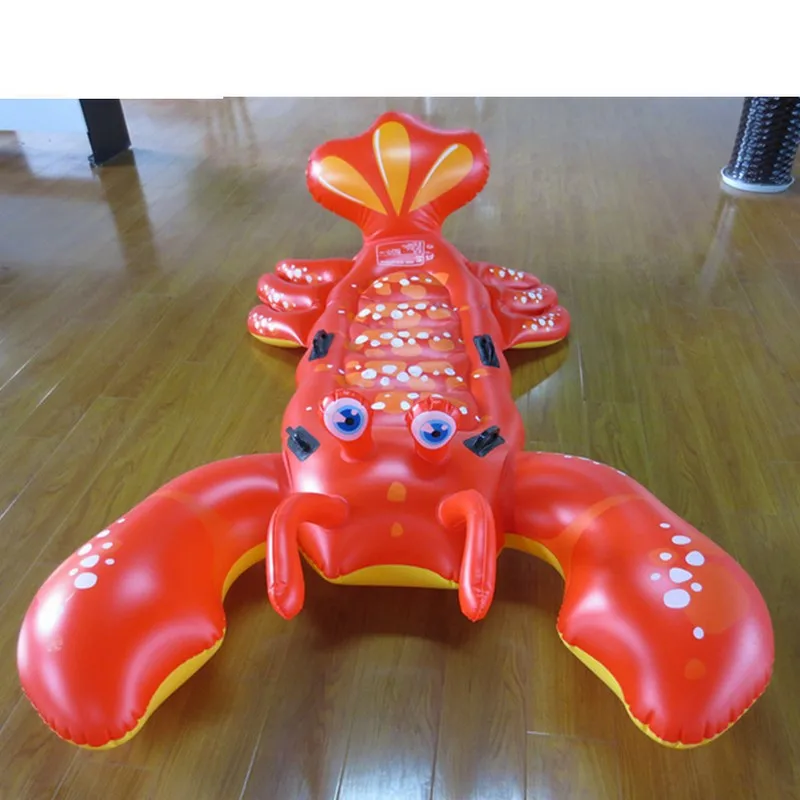 Air Mattresses Air Sofa Inflatable Giant Lobster Floating Rideable Swimming Pool Toy Float Raft for beach days Express shipping