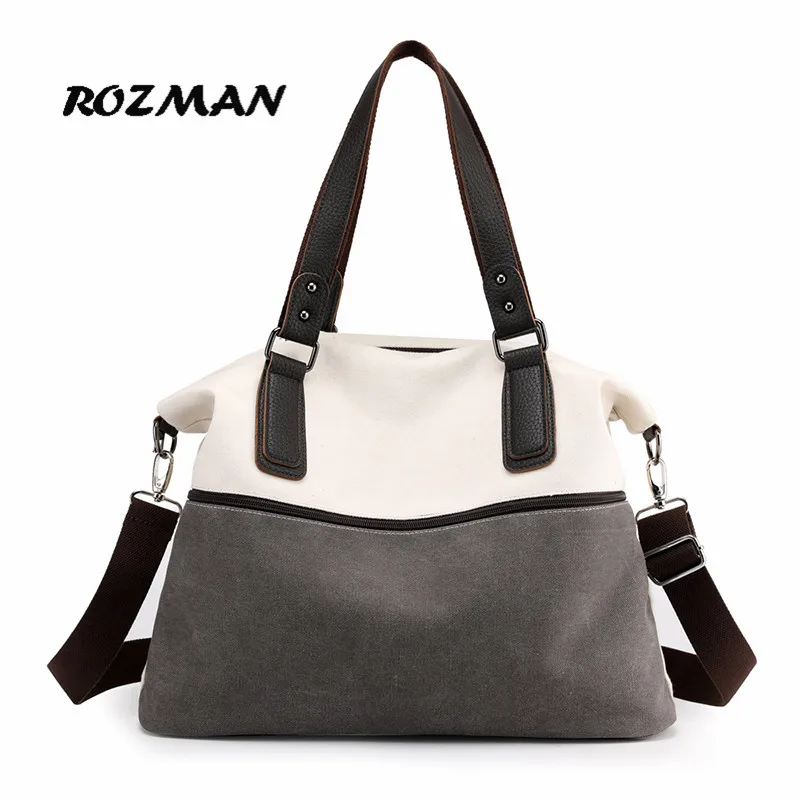 

2019 Big Pocket Tote Bags For Women Designer Handbags High Quality Canvas Bags Multifunction Casual Travel Shopper Bag