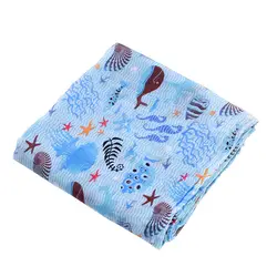 3 шт. хлопок, бамбук Одеяло ребенка пеленать обертывания хлопка муслин Одеяло s новорожденных хлопок, бамбук муслин Стёганое одеяло детская