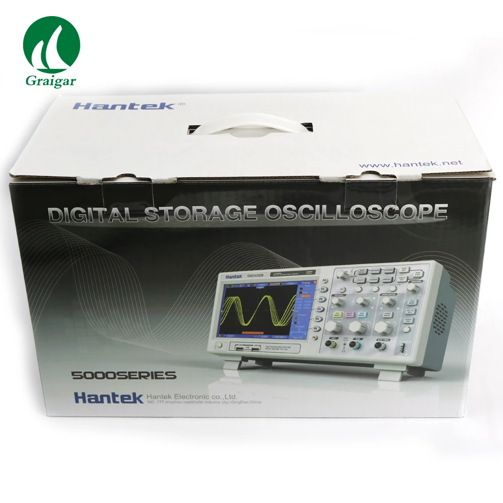 Hantek DSO5202BM цифровой осциллограф 200 МГц 2 канала 1GSa/s|Осциллографы| |